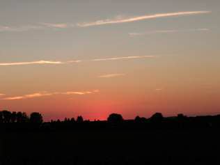 nach Sonnenuntergang