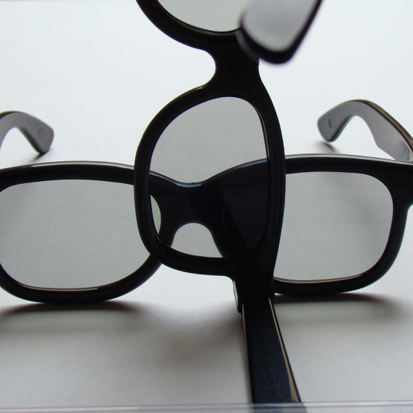Glasses for 3d-films