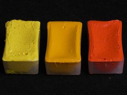 cadmium yellow, cadmium orange