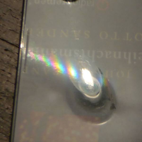 diffraction on CD case