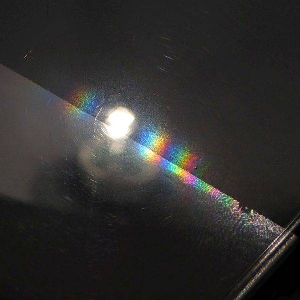 diffraction on CD case